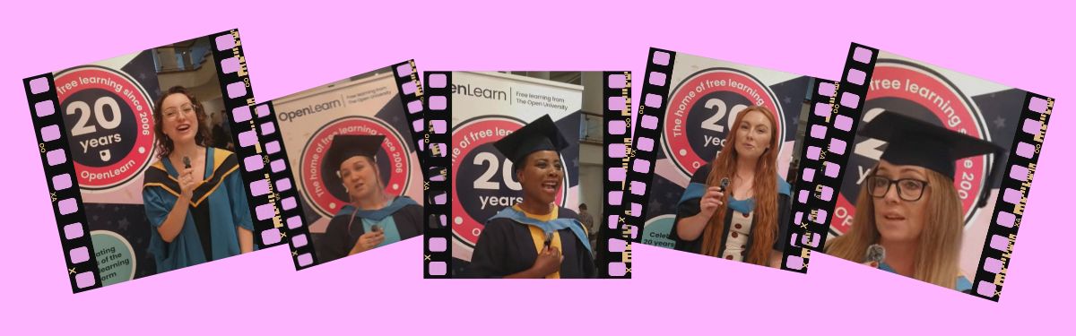 Graduates share their OpenLearn stories
